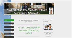 Desktop Screenshot of fourseasonfilters.com